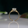 3.01 CT F VS1 IGI Cushion Shape Solitaire Diamond Ring