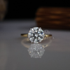 2.83 carat IGI Certified Solitaire Round Diamond Ring With Hidden Halo