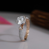 1.5 Carat Solitaire Lab Grown Diamond Ring in Rose Gold