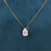 3 ct Solitaire Pear Shape Lab Grown Diamond Pendant