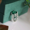 Beautiful Cushion Shape Lab Grown Diamond Halo wedding Ring
