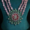 Glamorous Onex Beads Long Set Lab Created Diamond Necklace