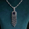 Beautiful Round Shaped Lab Grown Diamond Necklace Set