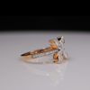 Flower Diamond Wedding Ring