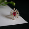 Beautiful South Lab Created Marquise and Pear Shaped Diamond Ring
