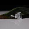 Cushion Cut 18KT White Gold Lab Grown Diamond Ring