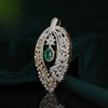 Elegance Of Our Lab Created Fancy Shaped Solitaire Diamond Pendant