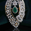 Elegance Of Our Lab Created Fancy Shaped Solitaire Diamond Pendant