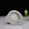 Oval Shape Lab Made Diamond Eternity Band
