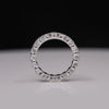 Oval Shape Lab Made Diamond Eternity Band Ring