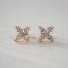 Marquise Cut Lab Grown Diamond Earrings - 18kt Gold