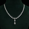 Hexagon Shape Lab Grown Diamond Necklace
