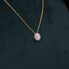 1.13 CT E VVS2 IGI Round Shape Lab Grown Diamond Pendant With chain