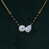 Toi et Moi Mangalsutra with Lab-Grown Diamonds in Round and Pear Shapes