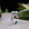 5.03 CT F VS1 IGI Emerald Shape Solitaire Wedding Diamond Ring