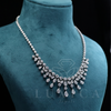 Elegant Fancy Lab Grown Diamond Necklace