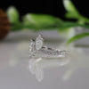 Two Stone Lab Made Wedding Diamond Ring