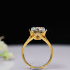 6.05 Carat Round Shape Lab Grown Engagement Diamond Ring