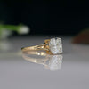 3.01 CT F VS1 IGI Cushion Shape Solitaire Diamond Ring