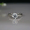 1.28 CT EF VS IGI Round Solitaire Diamond Ring