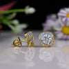 1.04 ct Each E VVS1 IGI Round Shape Solitaire Lab Grown Diamond Earring