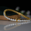 0.12 Carat Each Lab-Grown Diamond Tennis Bracelet in Gold