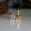 1.30 carat D VVS1 IGI Certified Each Round Diamond Studs
