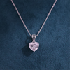 1.80 carat E VVS2 IGI Certified Heart Diamond Pendant With Chain