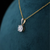 1.63 ct Solitaire Lab Grown Diamond Pendant Only