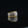 Men's Engagement Ring With Lab Grown Diamond