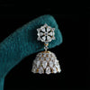 Small Lab Grown Diamond Jumkha Earring For Woman