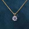 1.73 ct Solitaire Lab Created Round Diamond Split Bail Pendant