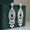 Classic Chandelier Earrings with Lab Grown Diamonds