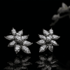 Cocktail Earring with CVD Diamonds - 18kt Gold