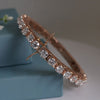 80 Pointer Diamond Bangle Pacheli Style