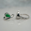 2 Stone Lab Grown Diamond Toi Et Moi Wedding Ring