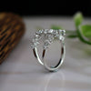 Twilight Bloom Lab Grown Bridal Diamond Ring