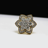 6.03 Carat Flower Design Lab Grown Diamond Earring