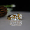 Fancy Lab Created Diamond Wedding Ring
