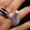 Solitaire Round Shape Vintage Inspired Traditional Lab Grown Diamond Ring