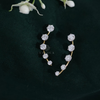 Round Cut Lab Grown Diamond Ear Climber