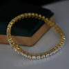 0.12 Carat Each Lab-Grown Diamond Tennis Bracelet in Gold