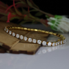 0.16 carat Each Lab Grown Diamond Tennis Bracelet In 18kt Gold