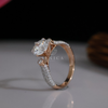 1.5 Carat Solitaire Lab Grown Diamond Ring in Rose Gold