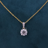 1.63 ct Solitaire Lab Grown Diamond Pendant Only