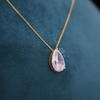 3 ct Solitaire Pear Shape Lab Grown Diamond Pendant