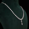 Hexagon Shape Lab Grown Diamond Necklace