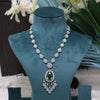 Round Brilliant Shape Lab Grown Diamond Bridal Necklace