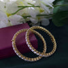 40 Pointer Round Brilliant Cut Lab Grown Diamond Bangles