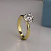 Solitaire Round Brilliant Cut Lab Grown Diamond Ring